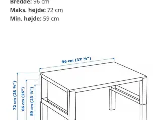 Børneskrivebord fra IKEA - model Påhl