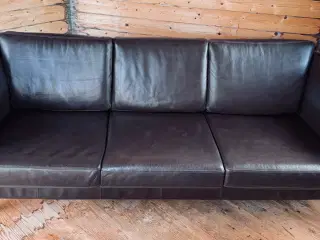 Lækre Dansk design 2 + 3 læder sofaer