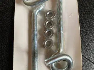 2 stk gyngekroge 12x160 mm