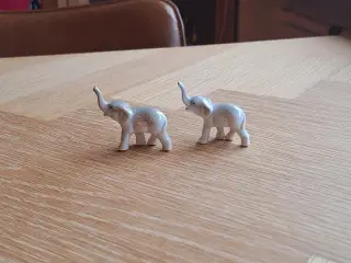 Små porcelæns elefanter 