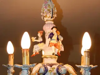 Edmé Samson porcelænslysekrone