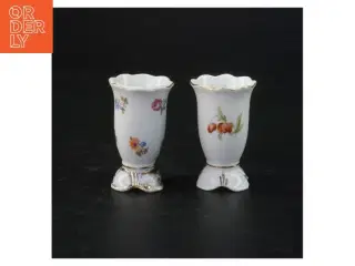 Porcelæns vaser, små (str. 7,5 x 5 cm)