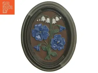 Keramisk vægdekoration fra Gabriel (str. 17,5x13,5 cm)