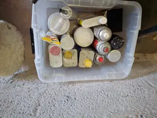 Diverse ifm tømning af værksted
