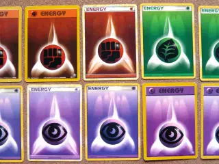 Pokemon kort - 10 forskellige energy (47)