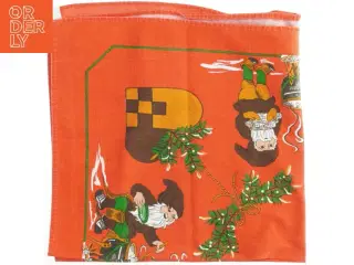 Juledug med nissemotiv (str. 76x73 cm)