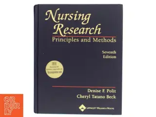 'Nursing research: Principles and methods' af Denise F. Polit (bog)