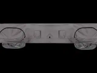 Nakano Skørt til campingvogn, grå