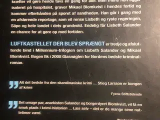Stieg Larsson : Luftkastellet der blev sprængt