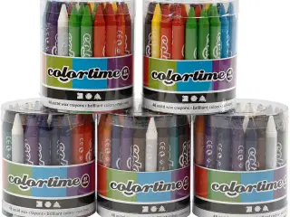 Colortime Farvekridt, 5x48ass./ 1 sæt