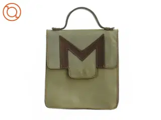 Vintage Margit Brandt Læder Taske (str. 20 x 18 cm)