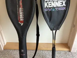 2 fine Squashketchere: WILSON & PRO KENNEX