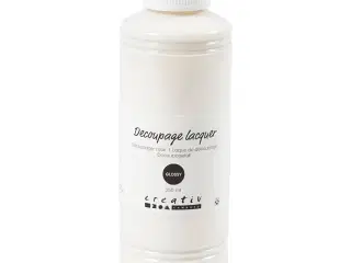 Blank Decoupagelak 250ml til kreative projekter