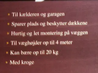 Cykellift-sæt - Nyt