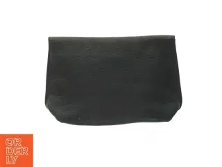 Sort clutch taske / kosmetikpung Darley med guldspænde fra Mulberry (str. 18,5 x 12,5 x 6,5 cm)