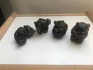 Bjørne i keramik