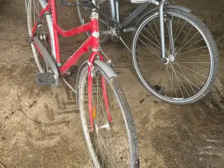 2 cykler sælges 