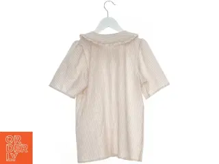 Lyserød stribet bluse med krave fra Sofie Schnoor (str. 152)