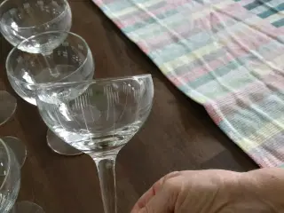 Rødvinsglas, Holmegaard Vibeholm.