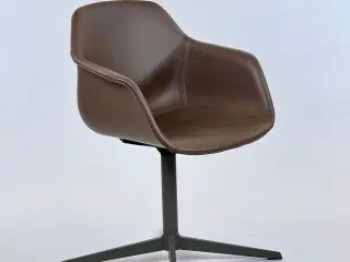 FourMe 99 Loungestol – Brun med Grå Stel