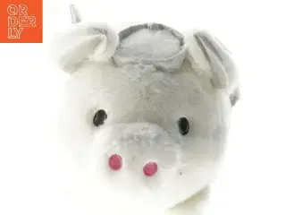 Hvid bamse (str. 20 x 17 cm)