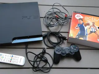 Playstation 3 med  Tilbehør