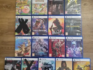 Diverse ps5 spil 