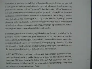 haldor topsøe - virlsomheden og verden, af kurt ja