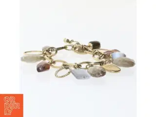 Dyrberg/Kern armbånd med vedhæng (str. 22 cm)