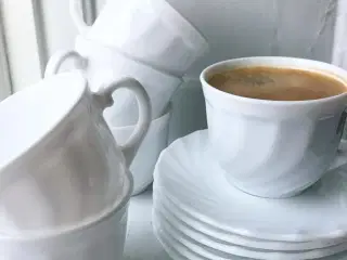 Arcopal, opalineglas m swirl, kop m underkop, pr sæt