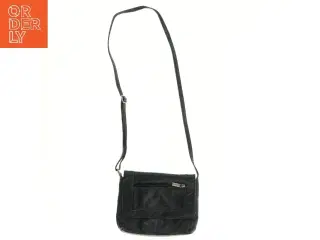 Sort skuldertaske (str. 24x19 cm)