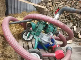 vandpumpe traktordrevet, markvanding