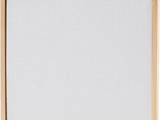 Malerplade med træramme, str. 15,8x15,8 cm, 280 g, hvid, 10 stk./ 1 pk.