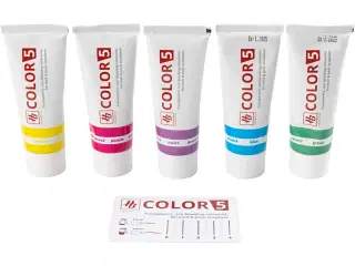 Sæbefarve Assorteret - 5x30g til Kreativ Sæbefremstilling