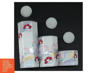Porcelænsstager til fyrfadslys fra B&G
