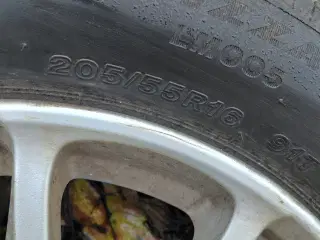 Vinterdæk med Alufælge