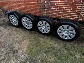 Audi a4 fælge med sommerdæk