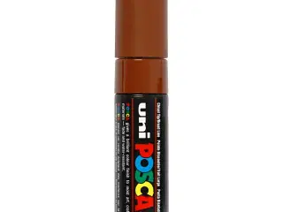 Posca Tusch, PC-8K, streg 8 mm, broad, brun, 1 stk.