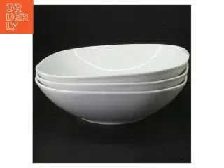 Hvide porcelænsskåle (3 stk) fra IKEA (str. 20 cm)