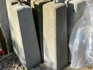 Stolpefod i beton 