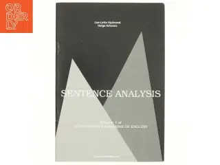 Sentence analysis : chapter 1 of A contrastive grammar of English (Bog)