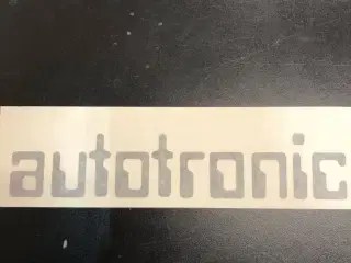 Autotronic klistermærker til mf