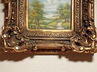 Oliemaleri I perfekt stand 