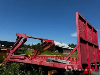 Liftdumperflak med snabblås Laxo