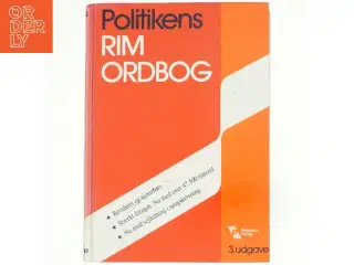 Politikens rimordbog af Karl Hårbøl (Bog)