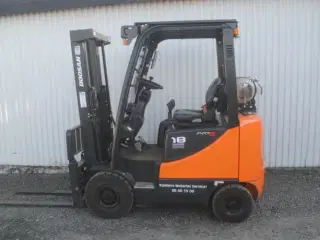Gaffeltruck Gas