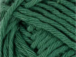Mørk Grøn Bomuldsgarn 8/8 - 50g, 80-85 M
