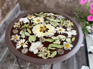 Unique Handmade Coffee Table – Epoxy Resin & Real 