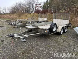 Maskintrailer Ifor williams 2HB GR126G - 3500kg