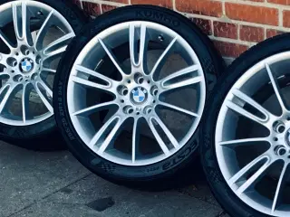 18",Orig. BMW M SPORT alufælge med KUMHO sommerdæk